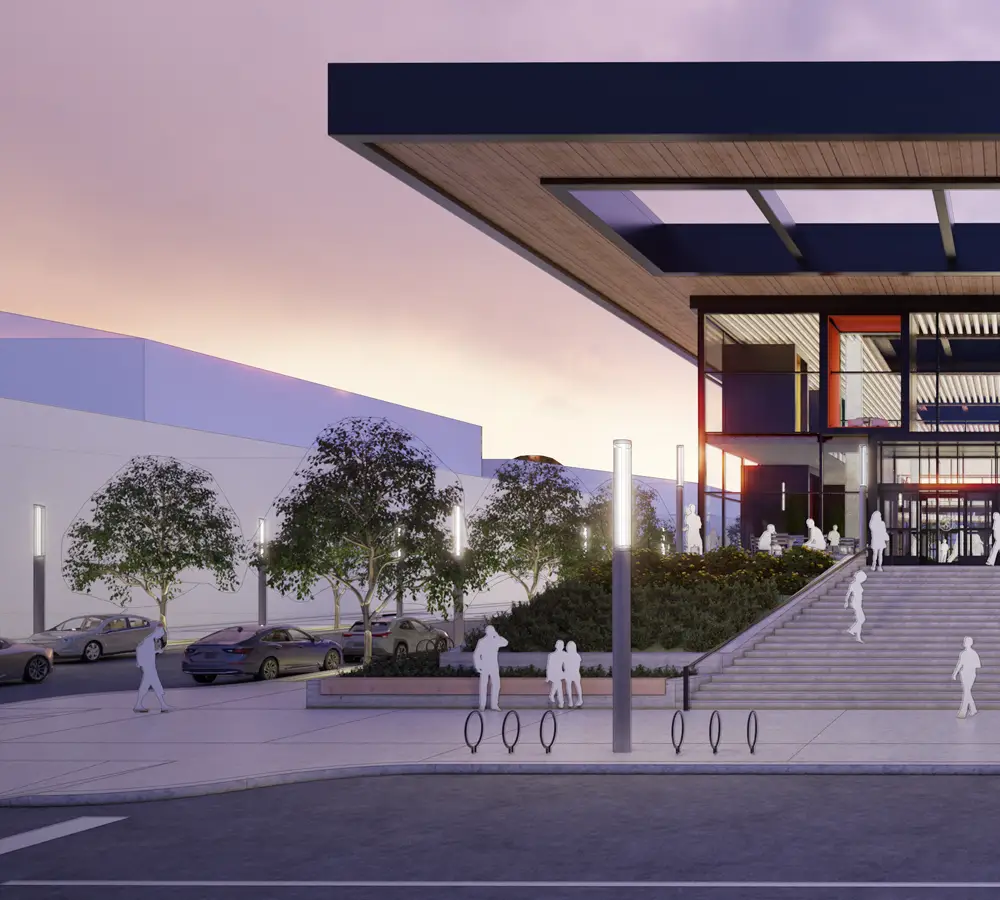 SketchUp dusk render