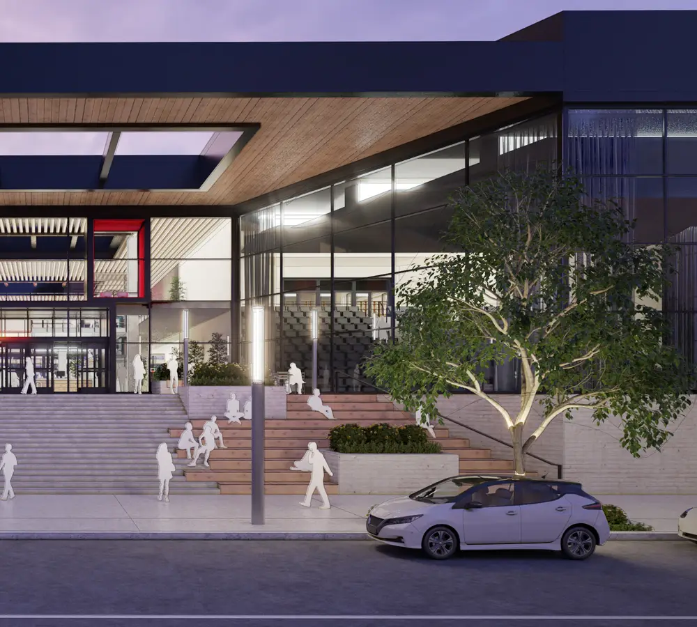 SketchUp dusk render