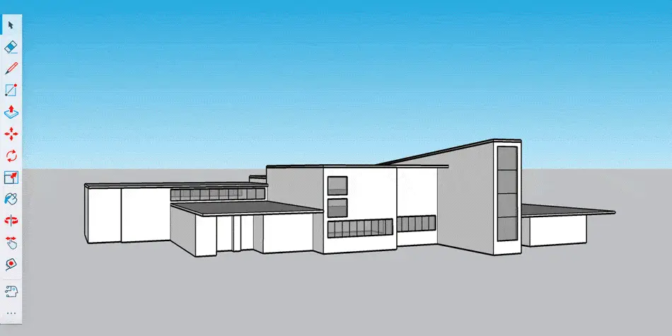 House model sketchup and diffusion