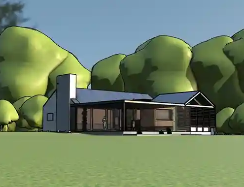Sketchup model showing environments feature