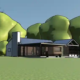 Sketchup model showing environments feature